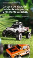 Truck De Off-road RC Miniatura 1/64 Control Remoto Automóvil De Aleación Juguetes Eléctricos 2.4G Vehículo De Tierra - details 8