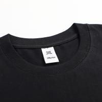 Camiseta De Algodón Para Hombre Verano Estilo Slim Black Manga Corta Cómoda Casual Cuello Redondo Top De Ropa Masculina - details 12