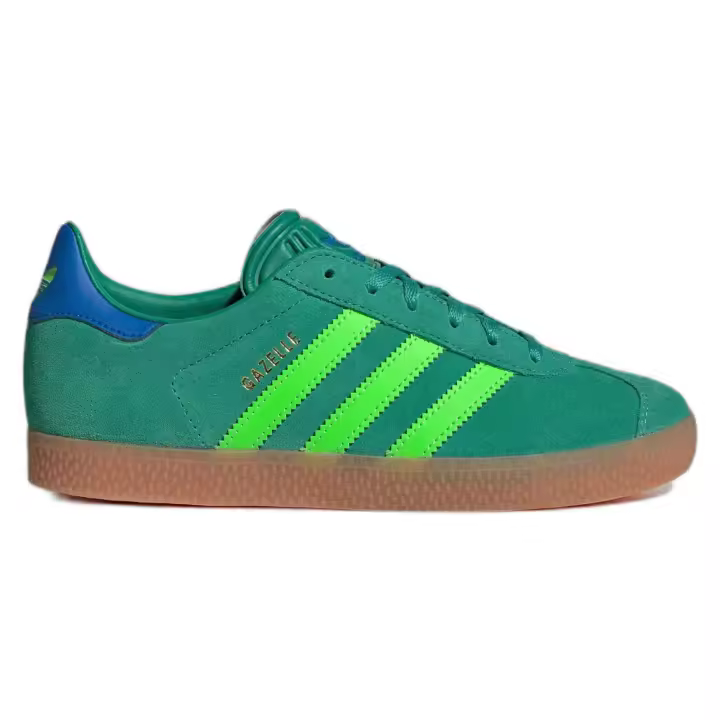 Zapatillas Adidas Gazelle para niños unisex en color verde - 1