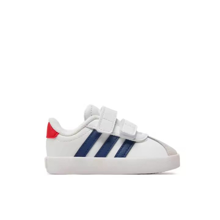 ZAPATILLAS SIN CORDONES BEBE ADIDAS VL COURT 3.0 BLANCAS-21 EUR - 1