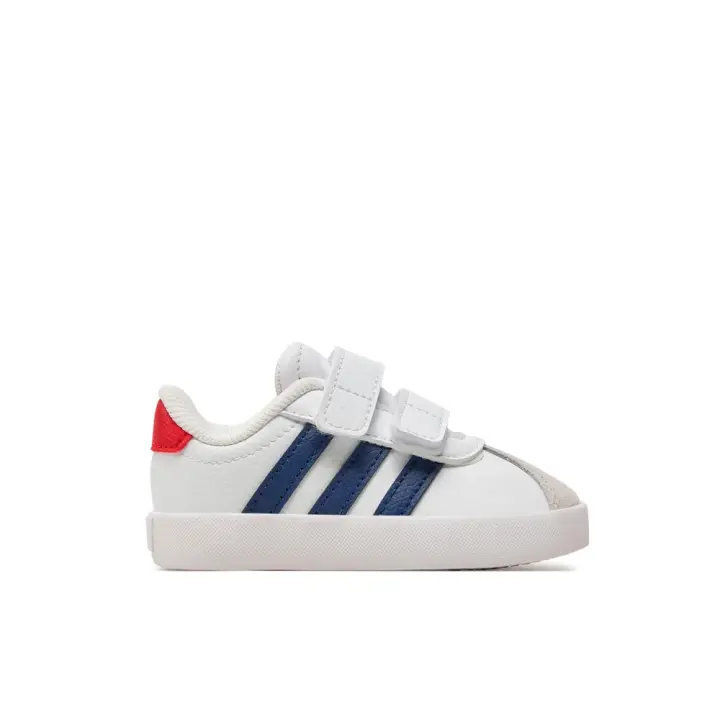 ZAPATILLAS SIN CORDONES BEBE ADIDAS VL COURT 3.0 BLANCAS-21 EUR - 1