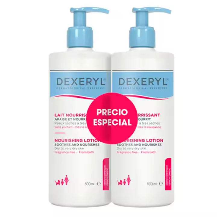 Ducray Dexeryl Leche Nutritiva 500 ml Duplo Precio Especial - 1