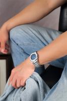 Reloj De Lujo Para Hombre Resistente Al Agua 30M Luminoso Fecha Acero Inoxidable Cuadrado Reloj De Pulsera Cuarzo Estilo Formal Y Casual - details 11