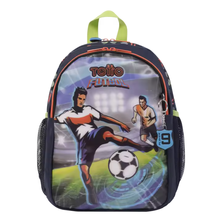 Totto Mochila escolar Digital Game -Dimensiones:25 x 32 x 10.5 cm-Material: Poliester - 1