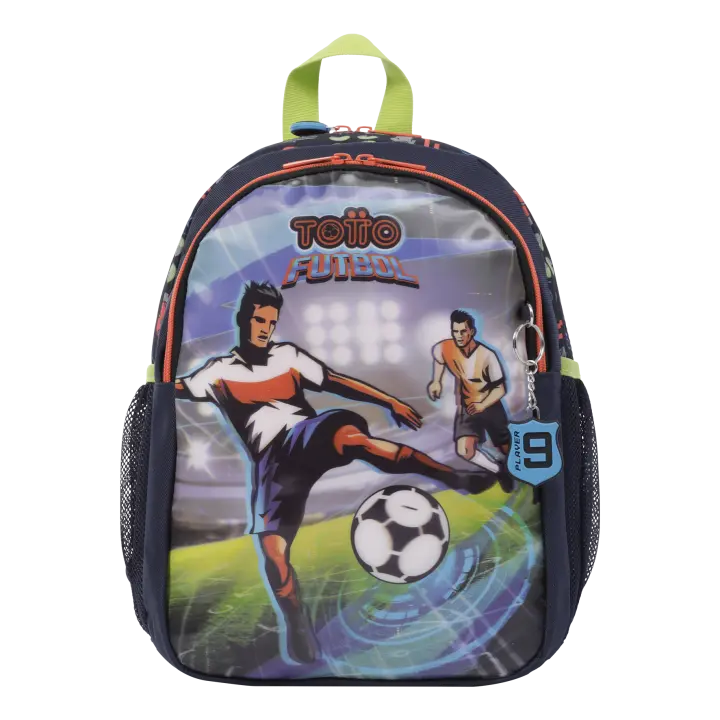 Totto Mochila escolar Digital Game -Dimensiones:25 x 32 x 10.5 cm-Material: Poliester - 1