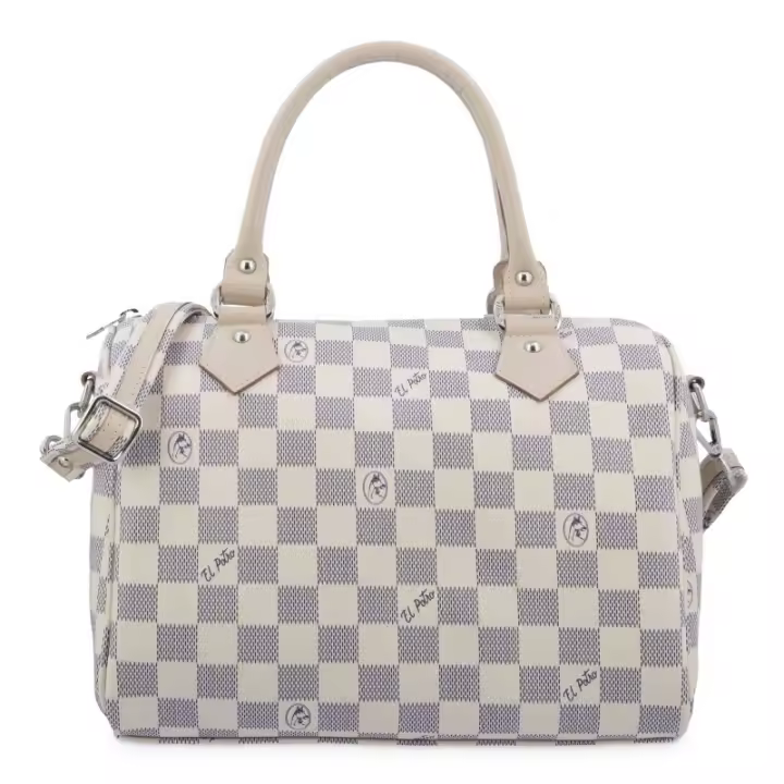 EL POTRO: BOLSO BOWLING 1823-CHESS-BEIGE El Potro - 1