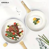 KEMORELA Sartén Antiadherente Con Recubrimiento De Granito Resistente Al Calor Manija Inducción Compatible 20/24/28cm 1PCS - details 5