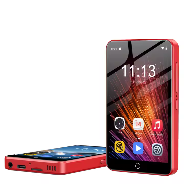 MP3 ZAQE Reproductor De Música Y Vídeo Con Bluetooth Y WiFi Capacidad Hasta 512 GB Compatible Con Spotify Audible Pandora Pantalla Táctil Soporte Para Grabación Y Lectura De eBooks - 1