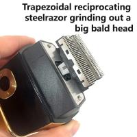 Cabeza De Cuchilla Para Afeitadora Eléctrica Kemei Original KM-2028 Pelaje Dorado Y Cuchillo Neto Compatible Con KM-2028 Repuesto Flotante De Cuchilla - details 1