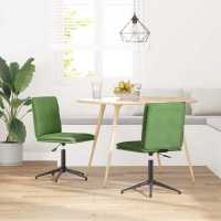 vidaXL Sillas de comedor 2 unidades terciopelo en color Gris oscuro/Azul/Verde claro y más | cómodas modernas ergonómicas para comedor cocina salón hogar - details 2