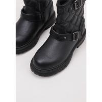 SJ 599410 Botines Planos Niña Negro - details 1
