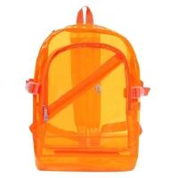 Mochila Transparente De Moda Impermeable Para Niñas Y Adolescentes Material PVC Bolsa Escolar Diaria Mini Con Cierre De Cremallera - details 8
