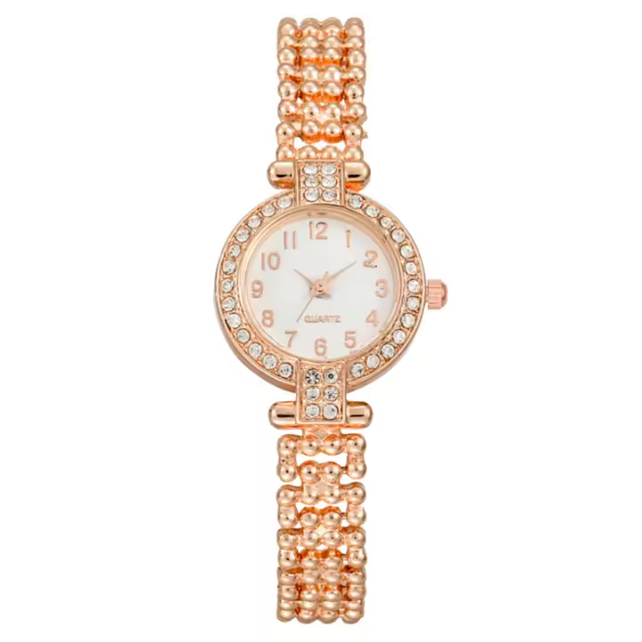 Reloj digital with diamantes para Mujer, Reloj Femenino para estudiantes, suminister Directo. - 1