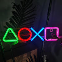 Lámpara LED De Juego Personalizada Con Diseño De Icono Neon Para Pared Decoración De Habitación KTV Bar Club Luz Colorida Atmosfera Playstation - details 5