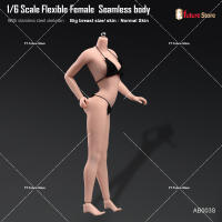 Figura De Acción Flexible AB001 1/6 Para Mujer Con Cuerpo Sin Aros Detachable Y Detalles Fisiológicos Pezuñas Y Esqueleto De Acero 12'' Con Gran Seno - details 12
