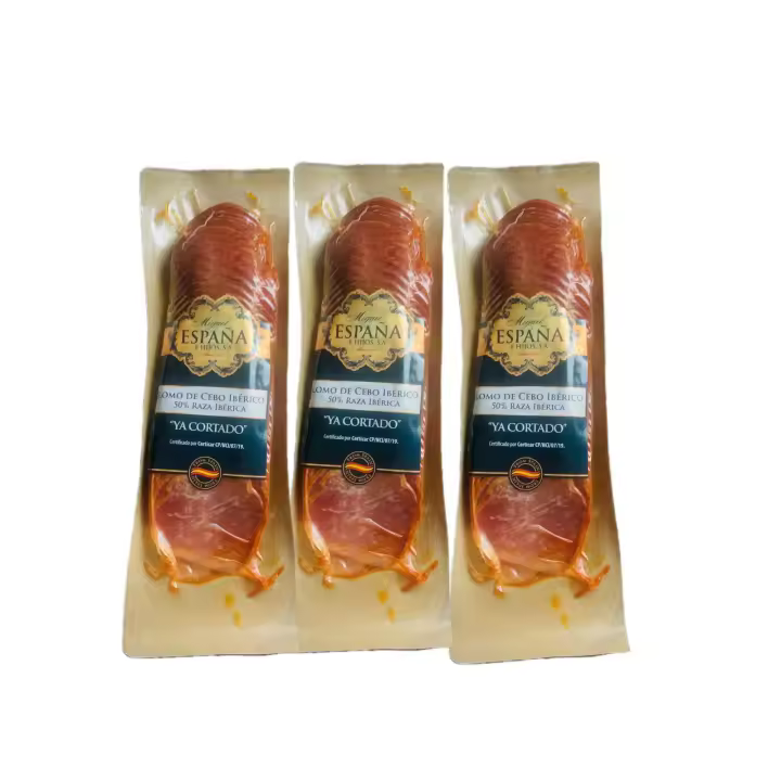 Loncha de Lomo Ibérico Ya Cortado 3 Sobres 150g España - Total 450g - Marca Varios - 1
