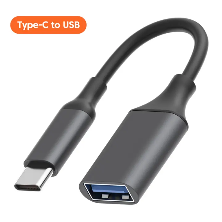 Cable Adaptador OTG Tipo C a USB 3.0 Para Teléfono PC Tableta Transmisión De Datos Conector USB C a USB a Hembra - 1