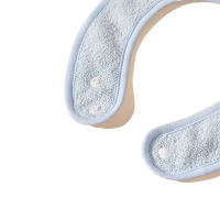 4Pcs Pañuelos De Comer Para Bebés Niño Y Niña Color Sólido Impermeables Toallas Bandanas De Burp Rango De Edad 0-1 Años - details 5