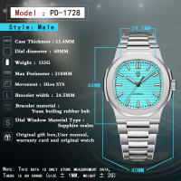 Reloj Mecánico Automático PAGANI DESIGN Para Hombre Resistente Al Agua De 100m Cristal De Zafiro AR Deportivo Lujo Superior Reloj De Pulsera Deportiva - details 4