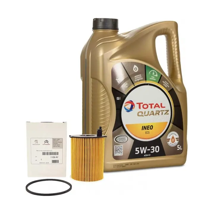 Total Quartz Ineo Ecs 5W30 + Filtro 1109AY - 1