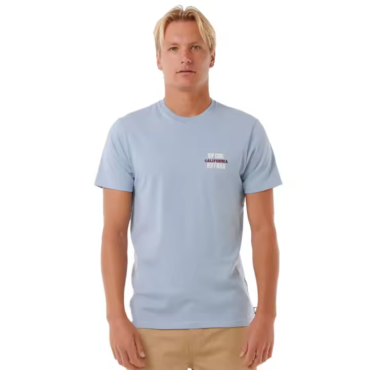 Rip Curl Camiseta De Manga Corta Surf Revival Hoffman Decal - 1