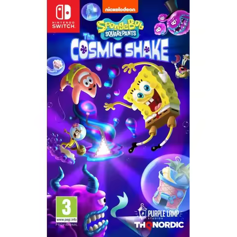 SpongeBob SquarePants The Cosmic Shake Juego para Consola Nintendo Switch - 1