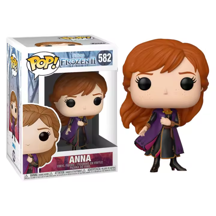 Figura Funko Pop Anna Frozen 2-Figura de Vinilo Coleccionable - Idea de Regalo- Mercancia Oficial - Juguetes para Niños y Adultos - Movies Fans - Muñeco para Coleccionistas y Exposición - 1