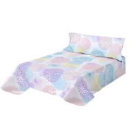 Juego de sábanas estampadas suaves y agradables para la piel, no irritantes, 3 piezas, cama de 90 cm - details 0