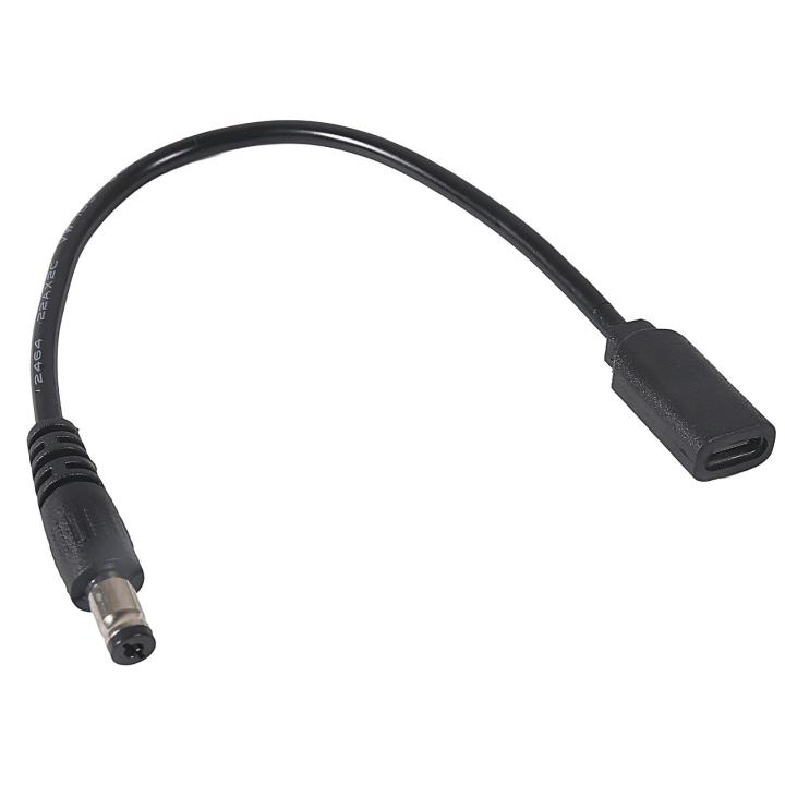 Laptop Notebook Input DC Plug Set Universal 65W Type C Power Adapter 10 Pcs Connector Tips + 1 Cable For Charger Cord Repair Kit