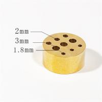 Soporte De Incienso Con Nueve Agujeros De Flor Mini Loto De Cobre Quemador De Incienso Para Casa Estilo De Té Sandálias Base Para Madera De Sándalo - details 1