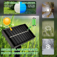 Guirnalda Luminosa Solar 5 Bombillas  de Globo LED Blanco Cálido - Larga duración -  - details 1