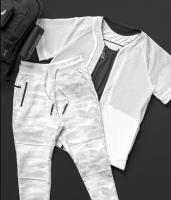 Pantalones Deportivos Casuales Para Hombres Algodón Fitness Entrenamiento Correr Pantalones Largos De Cintura Media Talla S a XXXL - details 34