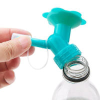 1/2PCS Rojito De Riego Para Jardín Regadío De Flor Regador De Botella Irrigación De Plantas En Maceta Nozzle De Riego Doméstico - details 5