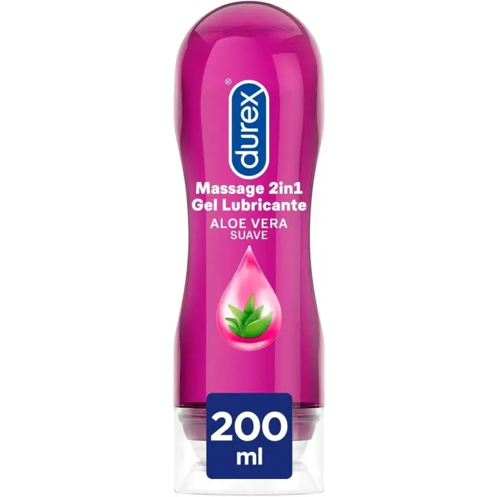 Durex Play Massage Lubricante Aloe Vera - 1