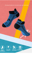 Calcetines Deportivos De Algodón Puro YUPAO Para Mujer Y Hombre Antideslizantes Absorbentes Secado Rápido Fitness Running - details 4