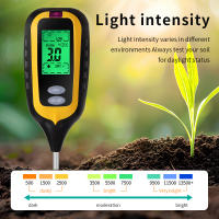 Medidor De Tierra 6 En 1 PH Fertilidad Hidratación Luz Ambiental Humedad Temperatura Analizador De Jardín Con Pantalla Digital Retroiluminada - details 7
