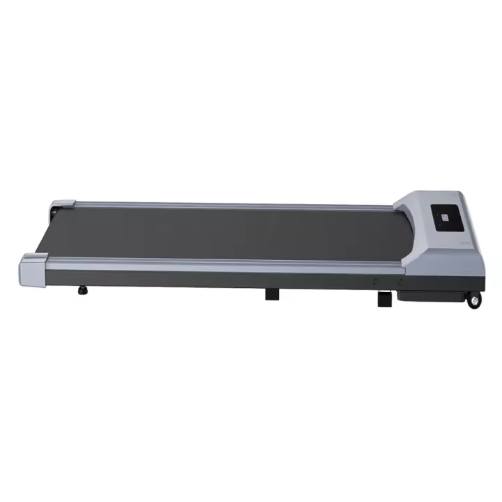 Cinta de caminar plana, Motor de 2.5HP, velocidad de 1-6 km/h, absorción de impactos antideslizante, Mini cinta de correr para el hogar y la Oficina - 1