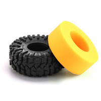 RS 4PCS Neumáticos De Goma Para RC Crawler 1:10 TRX4 Axial SCX10 II 90046 Gen8 Redcat 118*45mm 1.9" Mud Grappler Rojos - details 5