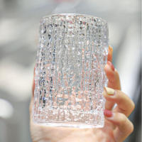 Vaso De Café Redondo Y Creativo De Vidrio Resistente Al Calor Taza De Leche Vaso De Agua Whisky Vaso De Bebida Eco-amigable 240ml/340ml - details 2