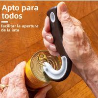 Abrebotellas Multifuncional Antideslizante Con Anillo Para Sujetar Lata De Jars Manual Herramienta De Cocina Con Agujero Para Colgar - details 6