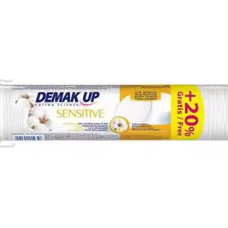 Demak Up Sensitive Discos Desmaquillantes Redondos 72Uds - 1