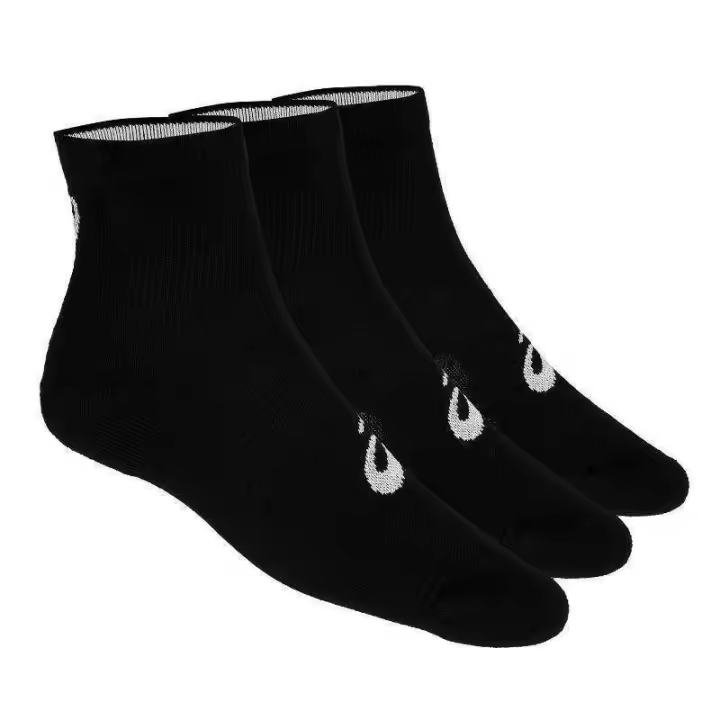 Calcetines Asics Quarter Negro 3 Pares - 1