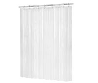 Cortina Ducha Transparente, 180x200cm,Impermeables, Cortinas de Baño Antimoho con Repuesto de PEVA Cortina Bañera con 12 Ojales para Ducha or Bañera - details 1