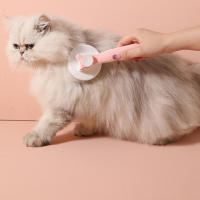 Peine Para Gatos Especial Con Agujas Flotantes Accesorios Para Pelo Auto-limpieza Y Masaje Cepillo Para Mascotas - details 4