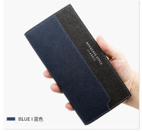 Cartera larga para hombre MenBense con costuras informales, diseño esmerilado, para documentos de mano, cartera de mano con múltiples tarjetas - details 13