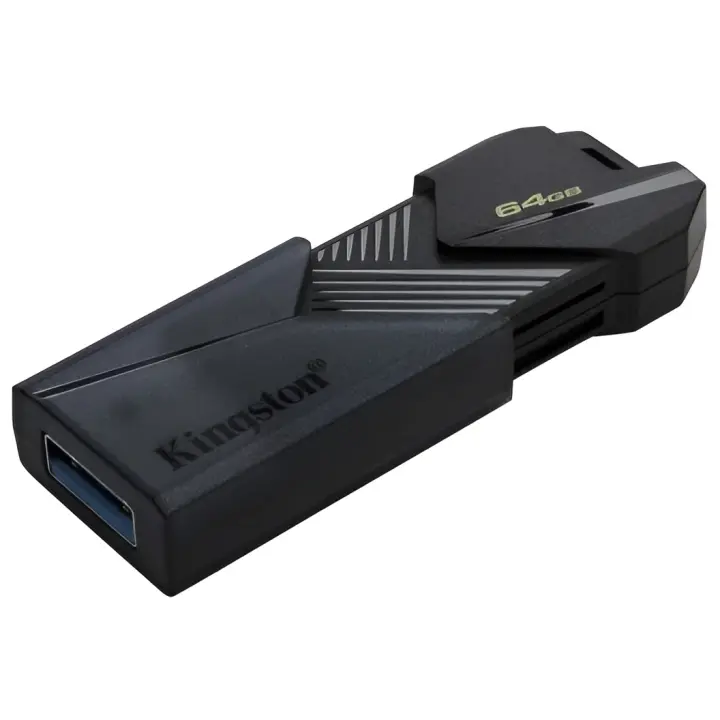 Kingston datatraveler exodia onyx memoria usb 64gb - usb 3.2 gen 1 - enganche para llavero - color negro (pendrive) - 1