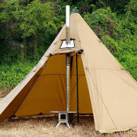 Cinta De Protección Antigota Para Estufa De Camping a Prueba De Fuego Y Aislante Térmico Accesorio Multifuncional De Estufa De Acero Inoxidable - details 0