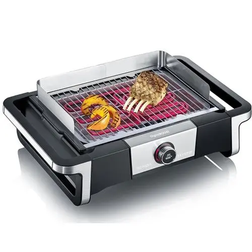Barbacoa electrica SEVERIN con pantalla digital - 3000w - 1