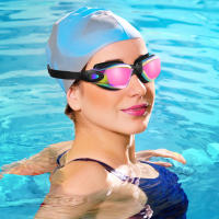 Gafas De Natación Profesionales Impermeables Con Protección UV 100% Antiniebla Para Hombres Y Mujeres Jóvenes Y Adultos - details 9