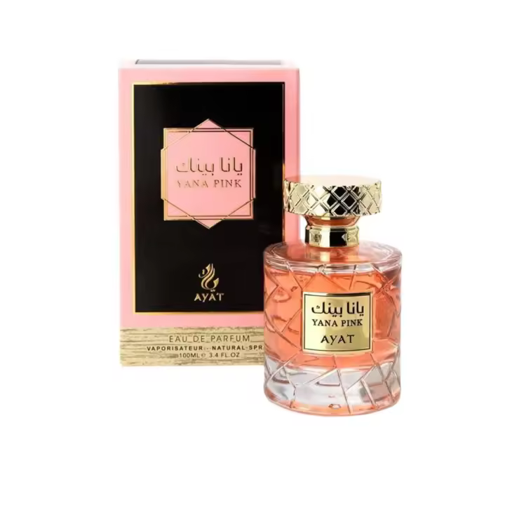 Perfume Ayat Eau de Parfum Yana Pink 100ml - Fragancia floral femenina duradera para ocasiones especiales - 1